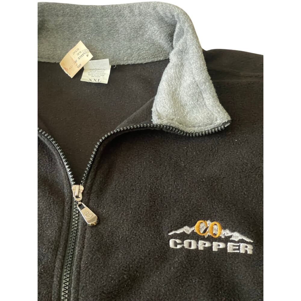 Copper Mountain Jacket Full Zip Fleece Ski Snowboard Resort wear Unisex XXL